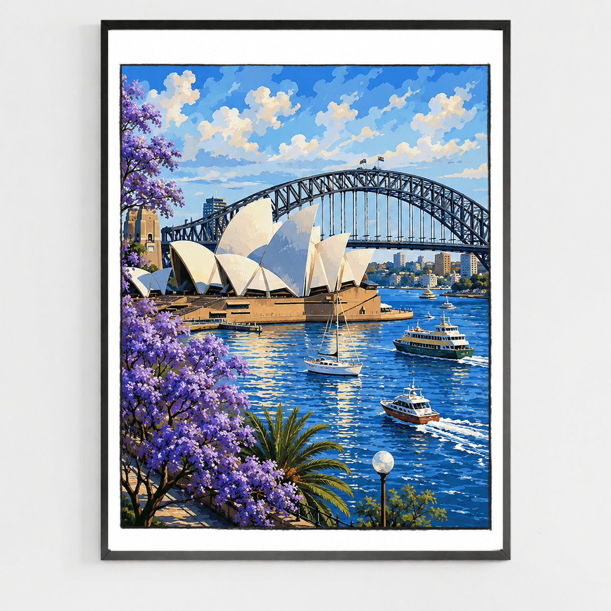 Sydney Harbour Paint by Numbers