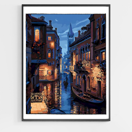 Venice Night - DIY Paint by Numbers